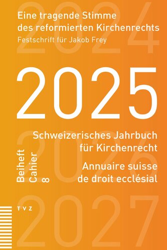 Eine tragende Stimme des reformierten Kirchenrechts