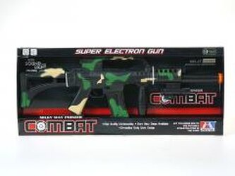 Karabin na baterie światło i dźwięk