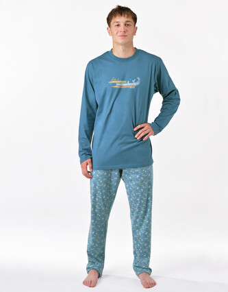 Pánské pyžamo Gino vícebarevné (79191-MGADxA) S