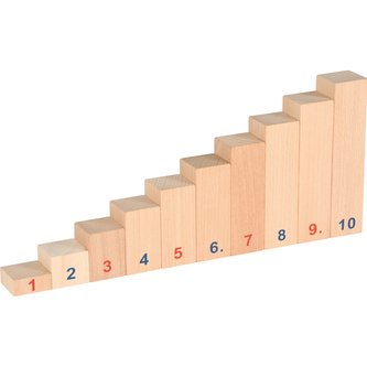 Číselné schodiště vzdělávací pomůcka