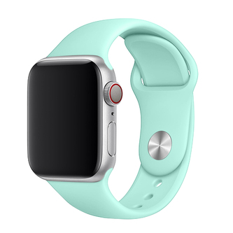 Apple Watch řemínek jednobarevný, 42/44/45/46/49mm, S (Obvod ruky 16,5 až 20,5cm), Mint Green