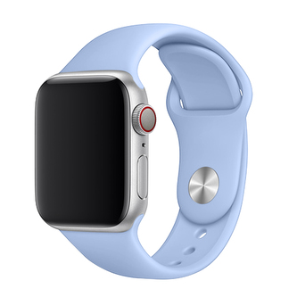 Apple Watch řemínek jednobarevný, 42/44/45/46/49mm, S (Obvod ruky 16,5 až 20,5cm), Light blue