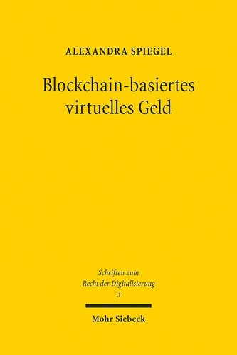 Blockchain-basiertes virtuelles Geld