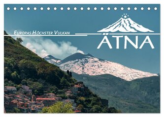 Ätna - Europas höchster Vulkan (Tischkalender 2026 DIN A5 quer), CALVENDO Monatskalender
