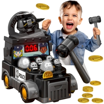 WOOPIE 55143 Gra Wbijanka Policyjna