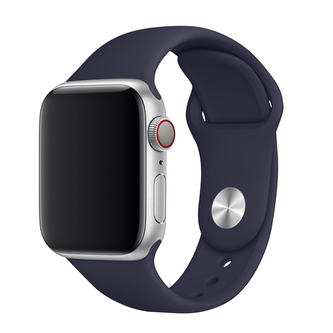 Apple Watch řemínek jednobarevný, 38/40/41mm, S (Obvod ruky 16,5 až 20,5cm), Midnight Blue