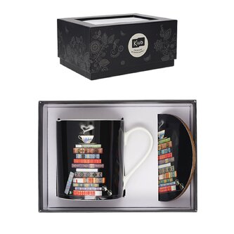 Hrnek 300 ml a podtácek MUGST03C02 BUG ART