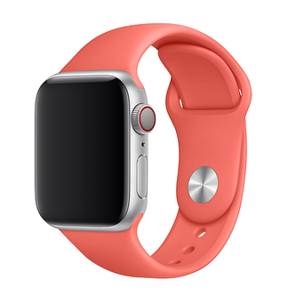 Apple Watch řemínek jednobarevný, 38/40/41mm, S (Obvod ruky 16,5 až 20,5cm), Apricot