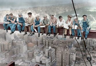 Diamantový obrázek Snídaně v New Yorku  30 x 40 cm