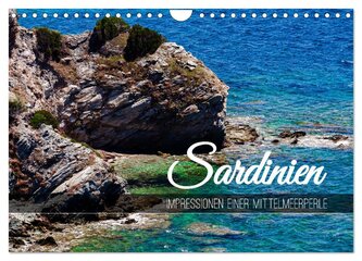 Sardinien - Impressionen Einer Mittelmeerperle (Wandkalender 2026 DIN A4 quer), CALVENDO Monatskalender