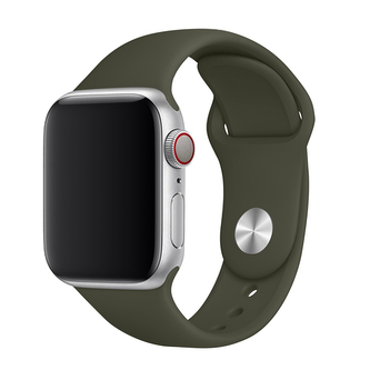 Apple Watch řemínek jednobarevný, 38/40/41mm, S (Obvod ruky 16,5 až 20,5cm), Olive