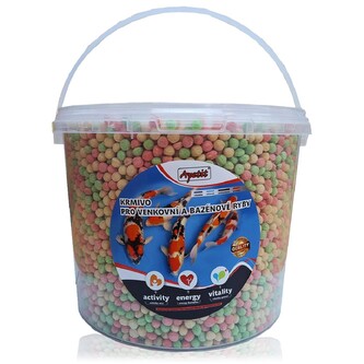 Apetit krmivo pro venkovní a bazénové ryby,kbelík 650g-kuličky