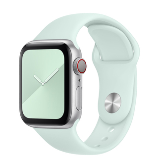 Apple Watch řemínek jednobarevný, 42/44/45/46/49mm, S (Obvod ruky 16,5 až 20,5cm), Spray green