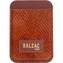 Native Union x Balzac Embossed Cognac Card Holder MagSafe peněženka