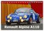Renault Alpine A110 (Tischkalender 2026 DIN A5 quer), CALVENDO Monatskalender