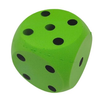 Pěnová kostka XXL, zelená