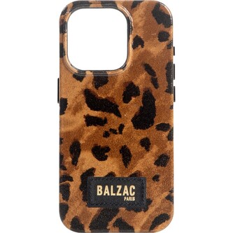 Native Union x Balzac Cheetah Cappuccino MagSafe kryt iPhone 15 Pro