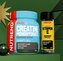 sada nápoj Creatine Monohydrate 300g + Vitamin C 1000mg 60 kapslí