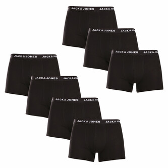 7PACK pánské boxerky Jack and Jones černé (12171258) L