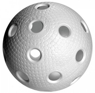 Míček na florbal TRIX IFF - bílý - bílá (Plast)