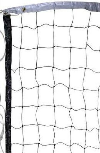 Síť nohejbal/volejbal s lankem 4001N-5 SEDCO 9,75x1 m - černá (Polyethylen)