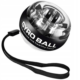 Posilovač zápěstí a předloktí POWERBALL/GYROBALL HD3017 - černá