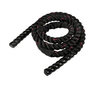 Zátěžové švihadlo Sedco Heavy Jump - 3 m / 25 mm - černá (Polyester)