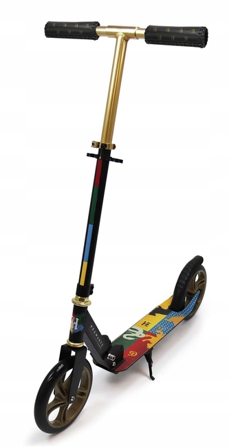 Koloběžka ALU SPARTAN HARRY POTTER - 200 mm - černá (Hliník - ALU)