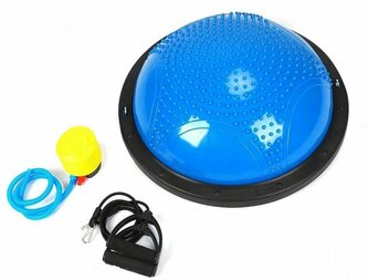 Balanční podložka SU BALL EXTRA vroubkovaná 63cm SEDCO - modrá (PVC)