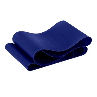 Odporová aerobic guma SEDCO 104x15 cm - 0.65 mm - tmavě modrá (Latex)