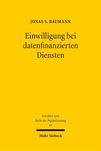 Einwilligung bei datenfinanzierten Diensten