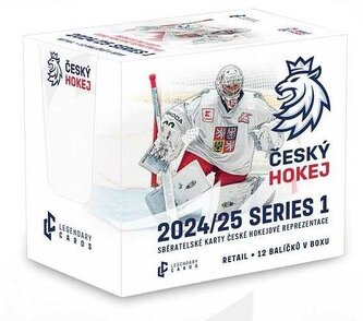 Hokejové karty Český hokej 2024/25 Series 1 - Retail Box