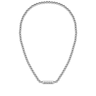 Ocelový náhrdelník s korálky Sphere 1580656 Hugo Boss