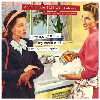 Anne Taintor 2026 Wall Calendar