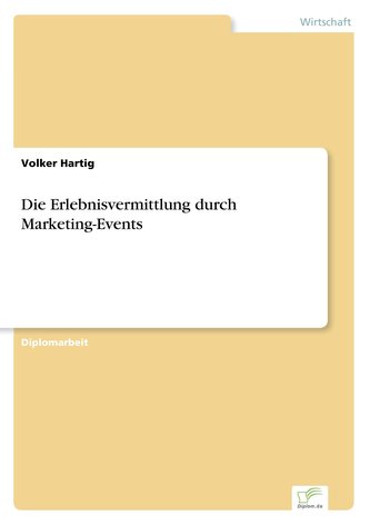 Die Erlebnisvermittlung durch Marketing-Events