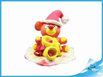 Paulinda Merry Christmas medvěd s doplňky v kelímku