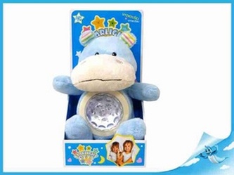 STARLIGHT PETS zvířátko plyšové-hroch/lampička