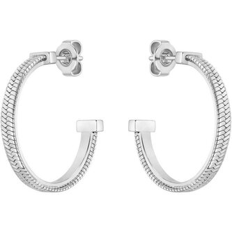 Moderní ocelové kruhy Zia 1580482 Hugo Boss