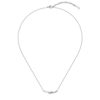 Elegantní ocelový náhrdelník s krystaly 1580279 Hugo Boss