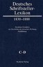 Deutsches Schriftsteller-Lexikon 1830-1880 BAND II.1. C-D