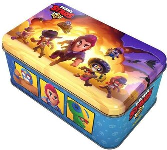Brawl Stars - plechová krabička (hranatá)