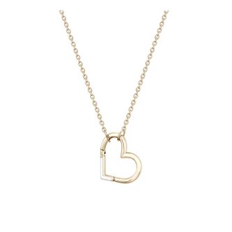 Romantický pozlacený náhrdelník Srdíčko Ines 2040329 Lacoste