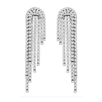 Blyštivé dlouhé náušnice s krystaly Fashion LJ2766 Liu Jo