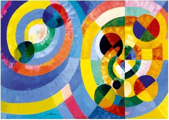 Puzzle 1000 Kuliste formy, Robert Delaunay, 1930