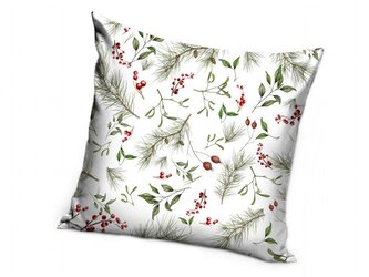 Vánoční povlak Zimní vůně lesa 40x40 cm