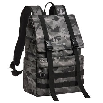 Rivacase 7621 Sherwood-ECO rolltop batoh 15l, šedý