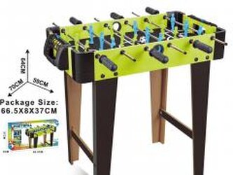 Piłkarzyki drewno długie nóżki 70x59x64cm