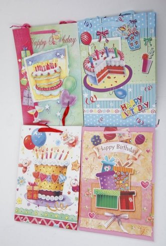 Torebka ozdobna płaska mała Tort