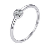 NB-5549-48 Minimalistický stříbrný prsten