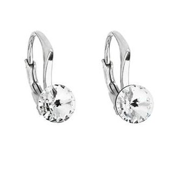 EG2501-CR Stříbrné náušnice s Crystals from Swarovski® Crystal